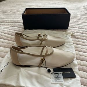 Massimo Dutti Mesh Ballet Flats